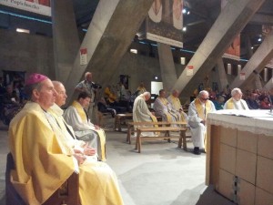Bishop at Lourdes May 2014